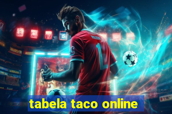 tabela taco online